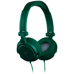 KitSound ID On-Ear Headphones with Mic/Remote Green
